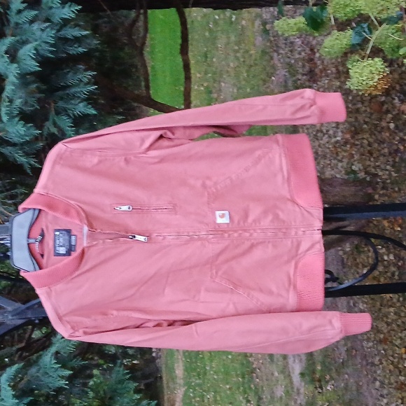 Carhartt Jackets & Blazers - Carhartt Auburn Bomber Women's Rugged Flex® Relaxed Fit Canvas Jacket sz L